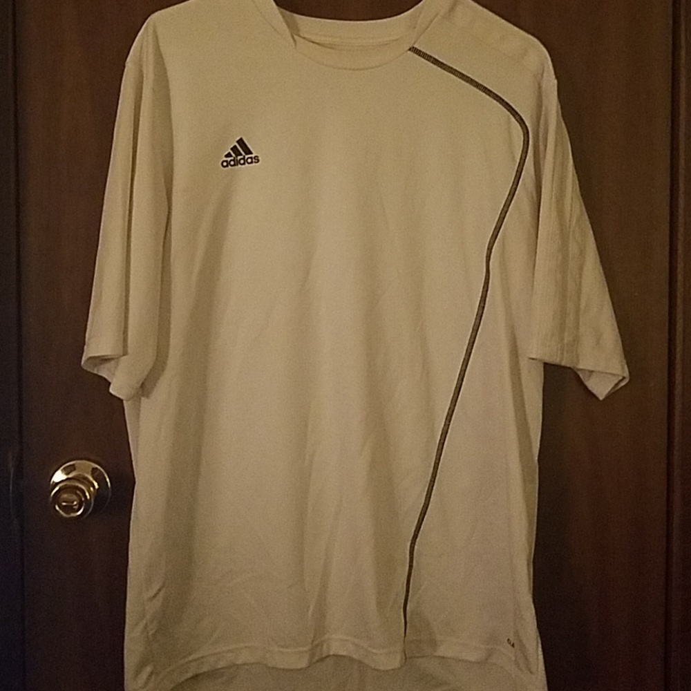 White Adidas t-shirt